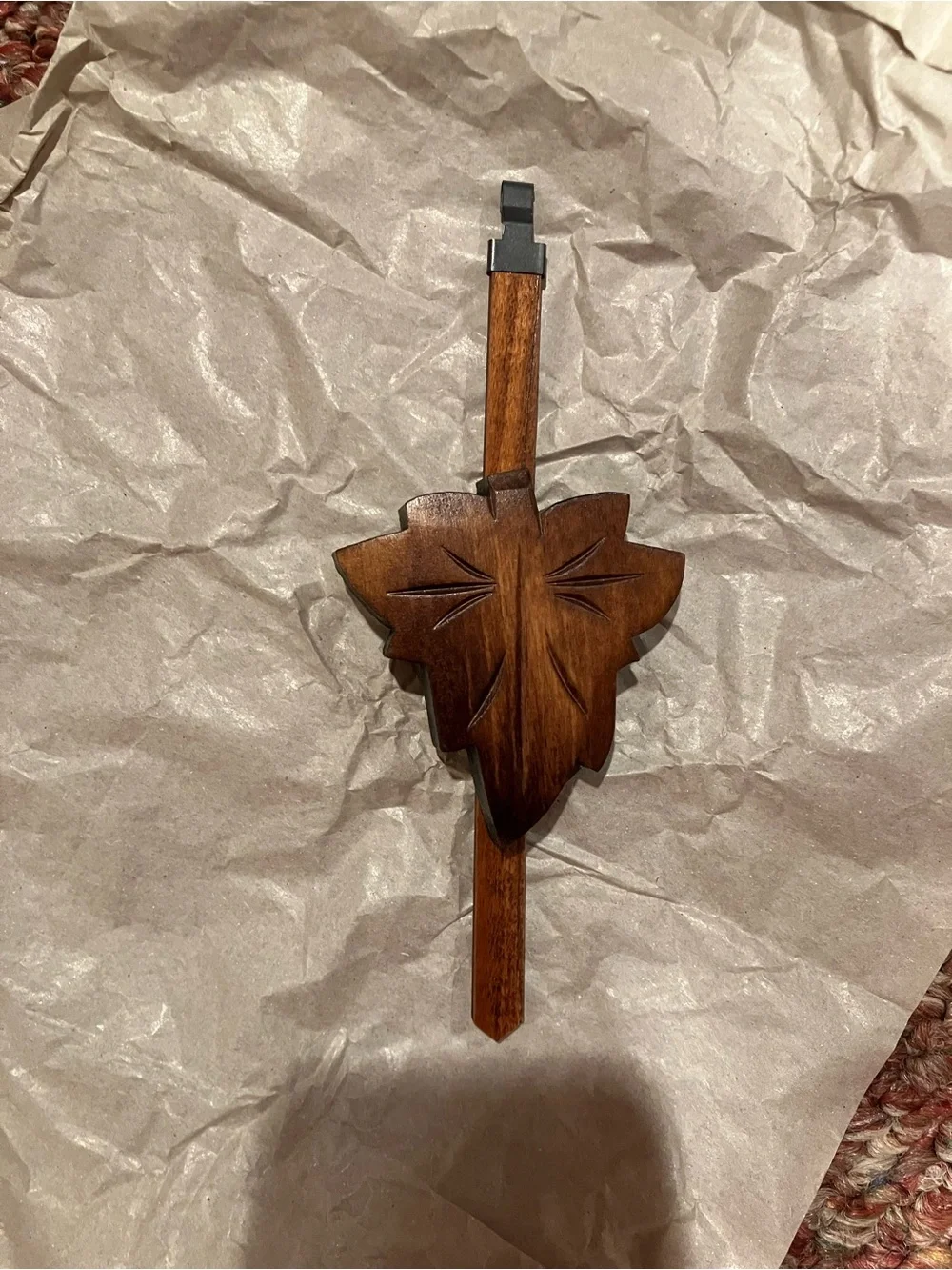 River City Cuckoo Clock 13” Eight Day, Five Hand-carved Maple Leaves